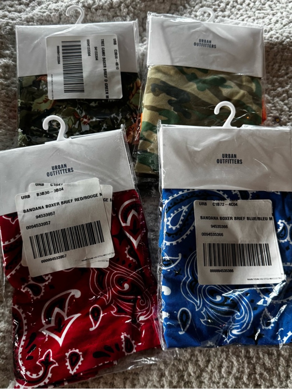 NWT men’s boxer briefs bundle
